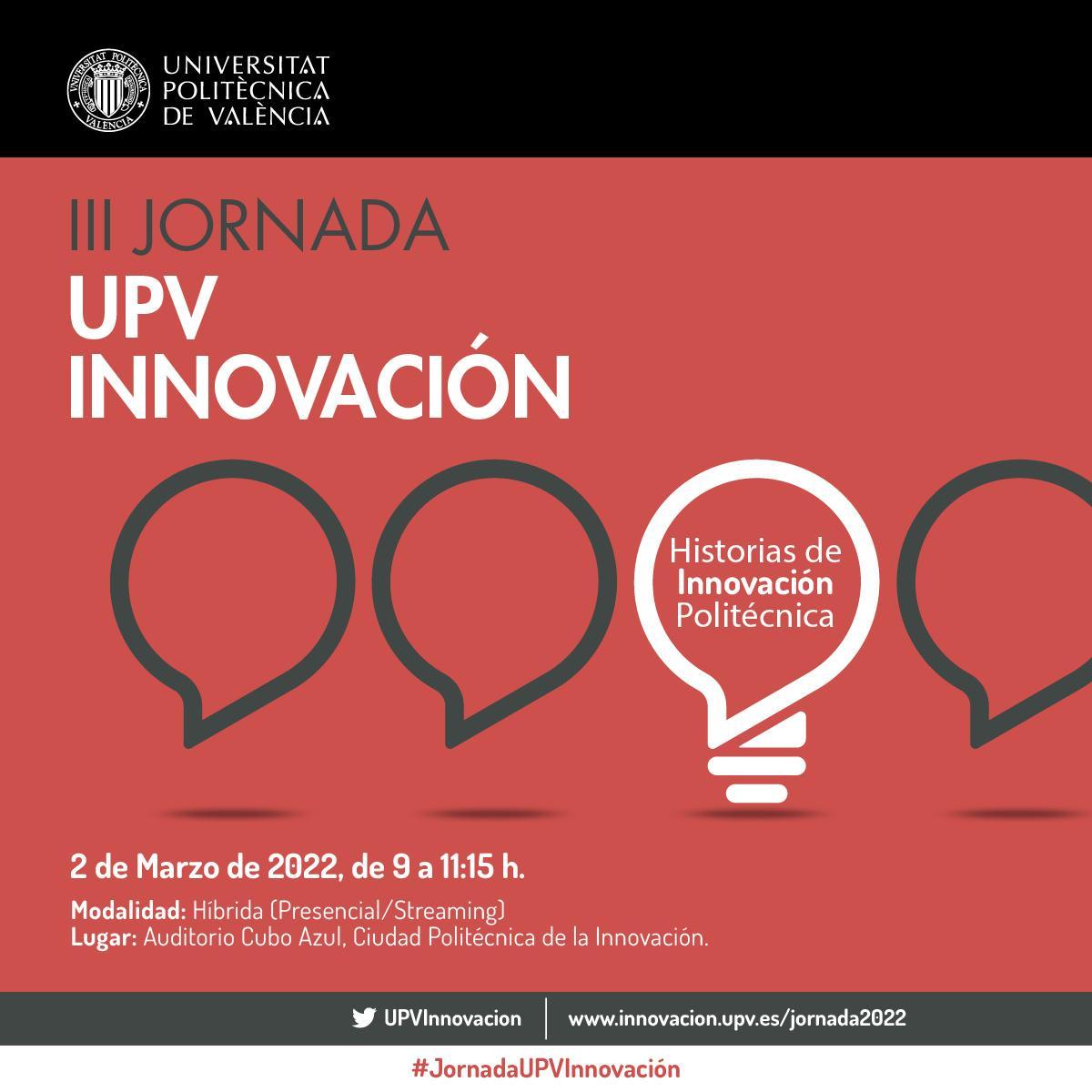 post iii jornada UPV Innovacion